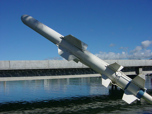 Harpoon anti-ship missile